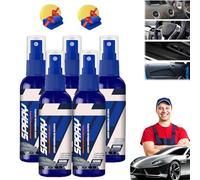 Guarnizione protettiva in gomma per auto, guarnizione in gomma spray per portiera auto, per la riparazione di guarnizioni in gomma, lubrifica i finestrini ed elimina i rumori (5 pezzi)