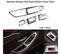 Guarnizione Pulsante Interruttore Alzacristalli Porta Interno Lucido per BMW Ser