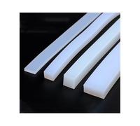 Guarnizione Quadrata Silicone Solido Bianco 3mm Spesso - 1-5M Resistente Temp, Alta Elasticità/Anti-Invecchiamento, Per Porte/Finestre/Veicoli/Macchine Industriali(3x80mm (1M))