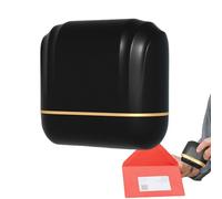 Guarnizione Rotolante Di Protezione Identità,Rotolo Autoinchiostrante Larghezza per Nascondere ID - Timbro Inchiostro per Protezione Identità - Per Posta Nomi Numeri Di Telefono Lettere Di Porte Comp