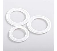 Guarnizione scanalata da 5 pezzi adatta a tubi con diametro esterno da 19 mm a 108 mm e flangia a ghiera Tri Clamp da 50,5 mm a 119 mm in Guarnizioni(45mm X 64mm)