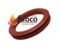 GUARNIZIONE SCARICO FUMI PER INSERTI A PELLET Diam Interno 85 Esterno 110 - 6066 [EEK: Conforme]