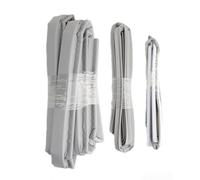 Guarnizione scorrevole in plastica per porte e finestre con design a Z che offre una guarnizione resistente alle intemperie e blocco del rumore per un maggiore comfort interno (A)