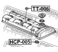 FEBEST HCP-005 Anello tenuta, Cavità candela per ACURA,HONDA