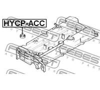 Guarnizione sede candela HYCP-ACC FEBEST per HYUNDAI KIA