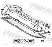 Guarnizione sede candela MZCP-005 FEBEST per MAZDA FORD