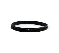 Guarnizione siliconica Ø 130 mm H 12 mm nera Nero