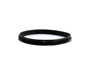 Guarnizione siliconica Ø 130 mm H 12 mm nera Nero