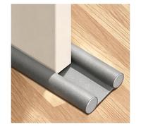 Guarnizione sotto la porta in pelle di schiuma EPE | Sottoporta multicolore da 93 centimetri: blocca il rumore dell'aria fredda(Gray)
