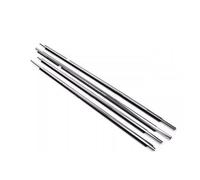 Guarnizione Striscia Di Tenuta In Gomma Per Finestrini Esterni Auto 4 Pezzi Per Peugeot 301 2013-2017 Guarnizione Porta Auto(Chrome)