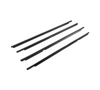 Guarnizione Striscia Sigillata Per Finestrini Laterali In Vetro Per Auto, 4 Pezzi/set Per Toyota Per Corolla 2009-2012 Guarnizione In Gomma(Black 2009-2012)