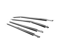Guarnizione Striscia Sigillata Per Finestrini Laterali In Vetro Per Auto, 4 Pezzi/set Per Toyota Per Corolla 2009-2012 Auto Strisce Di Protezione(Chrome 2008-2013)
