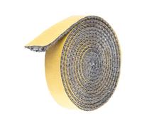 Guarnizione stufa a legna, Striscia sigillante resistente al calore, Corda ermetico autoadesivo per stufa, per stufa, camino, caminetti, porta del forno, forni, caldaie, 3mm x 10mm x 3m