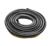 Guarnizione Stufa A Pellet Corda sigillante for camino da 10 mm autoadesiva for porta della stufa a legna Nastro adesivo nero 2/3 m Guarnizione Stufa A Legna(3 meters)