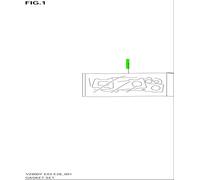 GUARNIZIONE SUZUKI Marauder VZ800 1997-2004 originale JDM