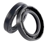 Guarnizione TC Per Olio 10x32x10mm - Gomma Nitrilica NBR a Doppio Labbro Con Molla, Per Cuscinetti e Applicazioni Automobilistiche, Meccaniche e Industriali, Confezione Da 4