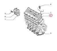 GUARNIZIONE TENUTA COPERCHIO COPRITESTATA FIAT UNO - TIPO ORIGINALE 7702774