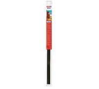 tesamoll Standard Paraspifferi a Spazzola - Guarnizione adesiva per porte - Adatta per isolare stanze con pavimenti lisci - Colore: Marrone - 100 cm x 3,7 cm