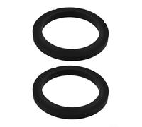 Guarnizione testa in silicone per gruppo caffè, 72 x 55 x 6 mm, per modelli GS-3 FB70 FB80 GB5 PB Linea, compatibile con guarnizione di ricambio per anello (2 pezzi)
