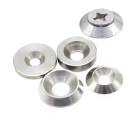 Guarnizione testa svasata, M3 M4 M5 M6 M8 M10 M12 Rondella svasata Rondella conica piana Guarnizione a testa piena Rondelle concave e convesse in acciaio inossidabile(FLAT M6x16x3.5(5pcs))