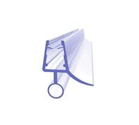 Guarnizione trasparente 2 pezzi 50 cm 6/8 mm 10/12 mm PVC trasparente guarnizione for doccia, guarnizione for porta in vetro del bagno, deflettore dell'acqua, guarnizione in gomma(10mm)