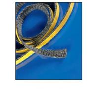 Guarnizione Treccia Adesiva Stufe A Pellet E A Legna Fissaggio Vetri E Porte Nera 6x3mm