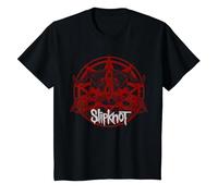 Guarnizione Ufficiale Slipknot Capra Testa Maglietta, Bambini, Nero, 8 Anni