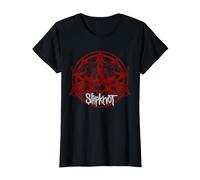 Guarnizione Ufficiale Slipknot Capra Testa Maglietta, Donna, Nero, XXL