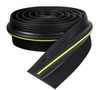 Guarnizione universale per porta del garage, resistente, in gomma, impermeabile, 100 mm (larghezza) x 25 mm (altezza) x 3 m (lunghezza)