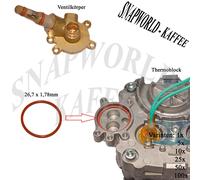 Guarnizione Valvola Flangia Blocco Termico Supporto Gaggia König Rotel TurMix