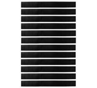 Guarnizioni autoadesive a spazzola per porta, 12 pezzi, argento, 100 cm | lega di alluminio, PVC e nylon, retro autoadesivo, camera da letto, soggiorno, bordo della porta, spifferi, rumore, polvere