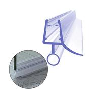 Guarnizioni Box Doccia 2 pezzi 50 cm 6/8 mm 10/12 PVC trasparente guarnizione for doccia, for porta in vetro del bagno, deflettore dell'acqua, in gomma(8mm)