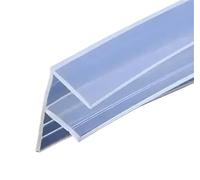 Guarnizioni Box Doccia Strisce Di Tenuta For Porte In Vetro A Forma H/F/U, Guarnizioni In Silicone For Vasca Da Bagno E Doccia, Paraspifferi, Nastro Sigillante For Finestre Balconi Uffici(F,6.0M_8MM)