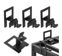 Guarnizioni del materasso non slip - 3,1x2,4 pollici di scorrimento regolabile clip per cornice per letto, protezione da 4 pezzi Set per prevenire il movimento del materasso, ideale per gli studenti a