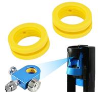 Guarnizioni Di Ricambio per Bombole 2PCS Cylinder Exchange Guarnizioni Gasatore Funziona Con Gli Adattatori di Trasferimento Duo-Crystal 3.0-Gaia-Art-Terra E C02 Refil E Altro Ancora