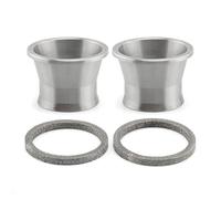 Guarnizioni Di Scarico Coniche Per Moto 2 Pezzi Per Big Twin Dyna Softail Sportster Touring FLHT 1984+ Sostituisci OEM 17048-98