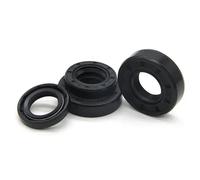 Guarnizioni di tenuta a doppio labbro for albero in gomma nitrilica TC-17 * 35/40/45/47 * 4/5/6/7/8/10mm, 2/5 pezzi, ID17mm NBR(5pcs,17x25x4mm)