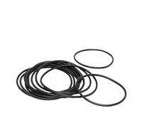 Guarnizioni di tenuta O-ring in gomma nitrilica nera NBR 70A CS2mm Guarnizione resistente all'usura Spessore anello 2 mm(OD13xID9-40pcs)