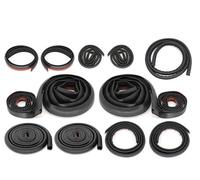Guarnizioni Finestrini 11 pezzi strisce sigillanti porte complete modanature guarnizioni gomma isolanti rumore per Tesla per Model 3/Y guarnizioni porte bagagliaio