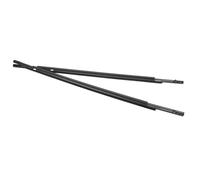 Guarnizioni Finestrini 4 pezzi neri esterni per Outlander 2013 2014 2015 2016 auto guarnizione esterna finestra modanatura guarnizioni guarnizione set cintura
