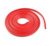 Guarnizioni Finestrini 400CM 13Ft Universale Auto Guarnizione in Gomma Modanatura Striscia di Protezione per Serratura Bordo Porta Auto Rosso