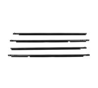 Guarnizioni Finestrini Compatibile Con Toyota Per Corolla 2008 2009 2010 2011 2012 2013 Strisce Di Tenuta Per Finestrini Auto 7573012300 7571002210(Black)