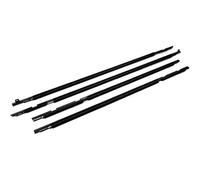 Guarnizioni Finestrini Per Toyota Per Land Per Cruiser Per LC80 FZJ80 1990 1991 1992 1993-1998 4 Pezzi Guarnizione Per Modanatura Finestrino 75710-60021(Nero)