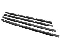 Guarnizioni Finestrini Sportello 4 pezzi guarnizione gomma finestrini esterni auto per Mitsubishi per Montero per Pajero 2a V31 V32 V33 V34 V36 V43 V44 V45 V46 1990-2003