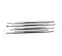 Guarnizioni Finestrini Sportello 4 pezzi/set guarnizione finestrino portiera auto modanatura esterna guarnizione per A3 2014 2015 2016 2017 2018 2019 2020