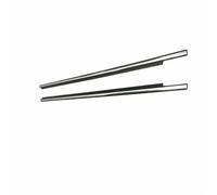 Guarnizioni Finestrini Sportello Guarnizioni per finestrini auto per Lexus per GX470 2003 2004 2005 2006 2007 2008 2009 Strisce antipioggia per porte(Plating Rear 2pcs)
