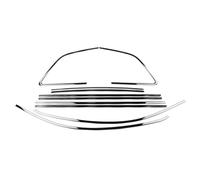 Guarnizioni Finestrini Sportello Striscia di guarnizione decorativa per finestrini auto, per Q7 2017 2018 2019 2020 2021 2022 2023