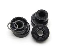 Guarnizioni for alberi in gomma nitrilica nera con doppio labbro, TC-8 * 12/26 * 3/5/6/7/8mm, ID 8mm, NBR, 2/5/10 pezzi(5pcs,8x16x5mm)