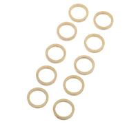 Guarnizioni for cerniere for porte in rame da 20 pezzi Rondelle piatte rotonde Parti di rinforzo resistenti Sigillatura impermeabile for scorrevoli e principali per viti, dadi, barre filettate