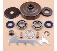 Guarnizioni for cuscinetti, pignone, tamburo frizione, set di denti di abbattimento adatti for motosega a gas 017 018 MS170 MS180 MS 180 170.